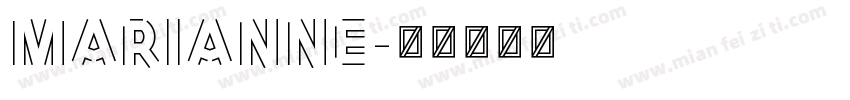 Marianne字体转换