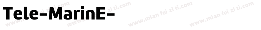 Tele-MarinE字体转换