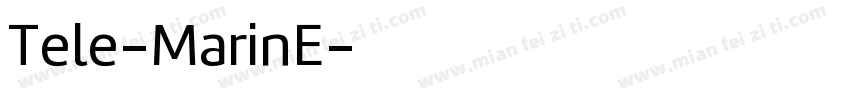 Tele-MarinE字体转换
