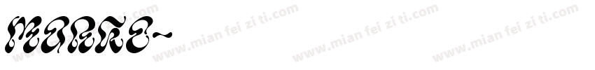 marke字体转换
