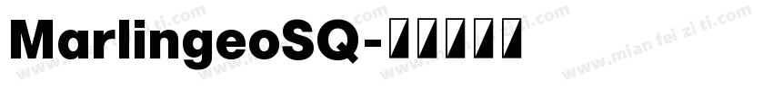 MarlingeoSQ字体转换