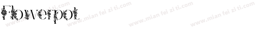 Flowerpot字体转换