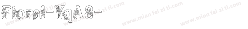 Flora1-YqA8字体转换