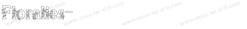 Floralies字体转换