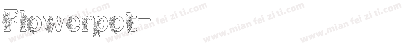 Flowerpot字体转换