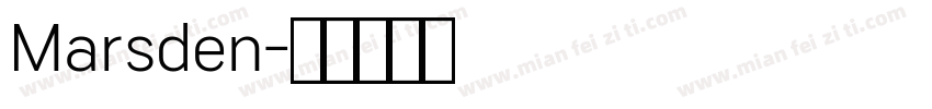 Marsden字体转换