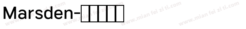 Marsden字体转换