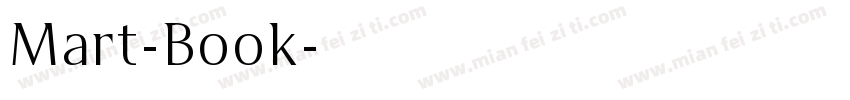Mart-Book字体转换