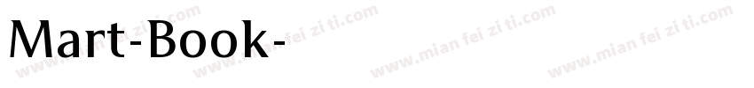 Mart-Book字体转换