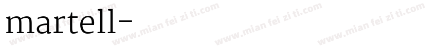 martell字体转换