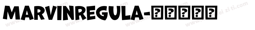 MarvinRegula字体转换