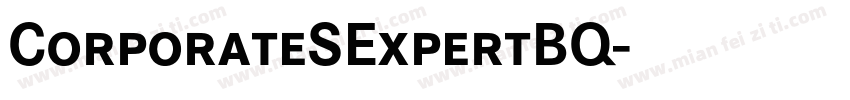 CorporateSExpertBQ字体转换