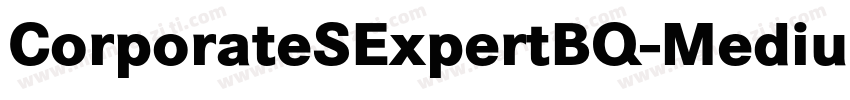 CorporateSExpertBQ-MediumItalicOsF字体转换