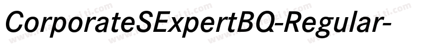 CorporateSExpertBQ-Regular字体转换