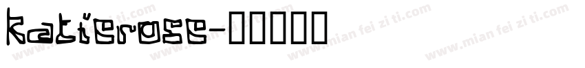 KatieRose字体转换