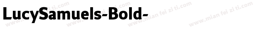 LucySamuels-Bold字体转换