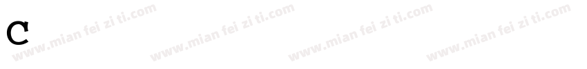 Courier-Bold-a字体转换