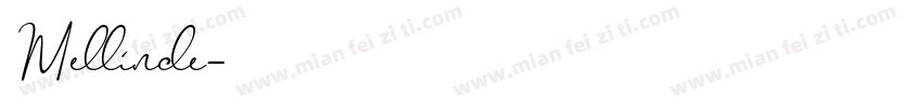Mellinde字体转换