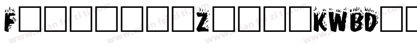 FirewallZero-KWBD字体转换