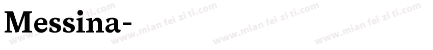 Messina字体转换