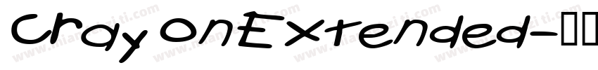 CrayonExtended字体转换