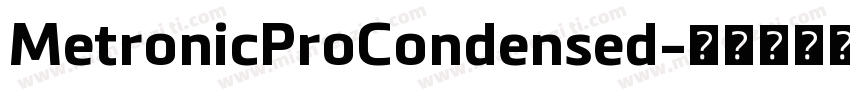 MetronicProCondensed字体转换