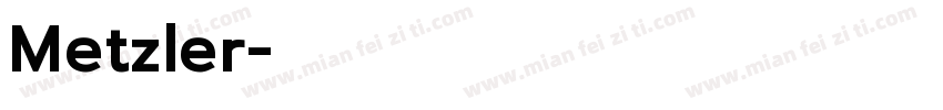 Metzler字体转换