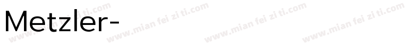 Metzler字体转换