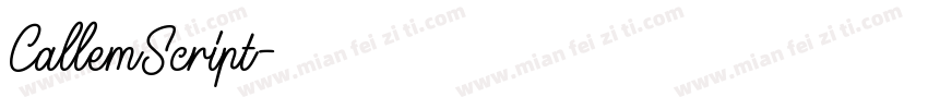 CallemScript字体转换