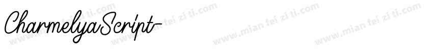 CharmelyaScript字体转换