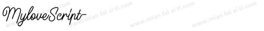 MyloveScript字体转换