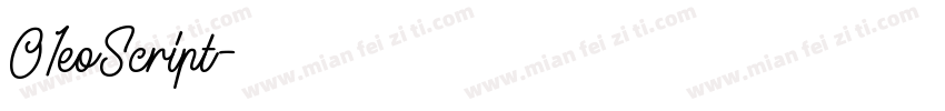 O1eoScript字体转换