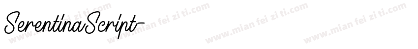 SerentinaScript字体转换