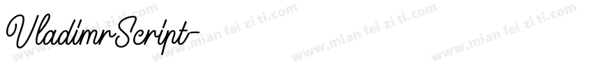 VladimrScript字体转换