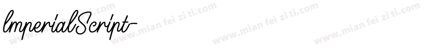 lmperialScript字体转换