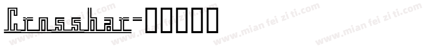 Crossbar字体转换