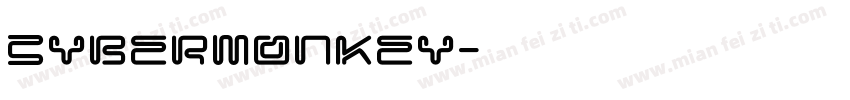 CyberMonkey字体转换