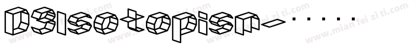 D3Isotopism字体转换