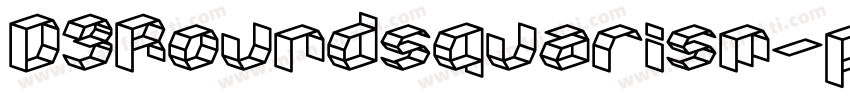 D3Roundsquarism-p7aa字体转换