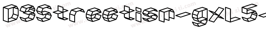 D3Streetism-gxL5字体转换