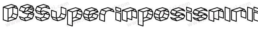 D3SuperimposismInline-lgo5字体转换