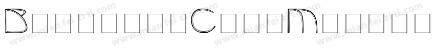 BenjaminCondMedium-字体转换