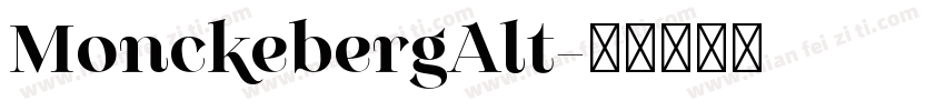MonckebergAlt字体转换