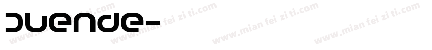 Duende字体转换