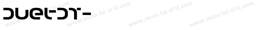 DuetDT字体转换