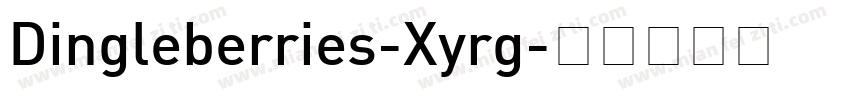 Dingleberries-Xyrg字体转换