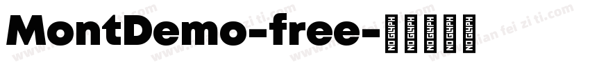 MontDemo-free字体转换