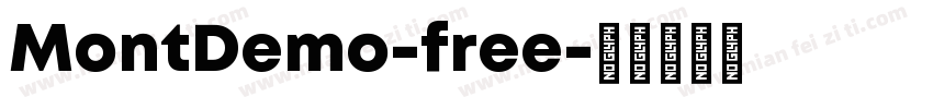 MontDemo-free字体转换