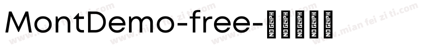 MontDemo-free字体转换