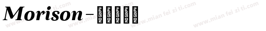 Morison字体转换